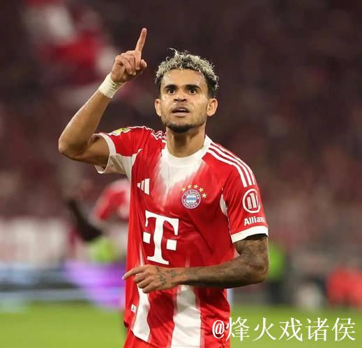 迪亚斯11月表现亮眼：5场4球1助攻，荣膺拜仁最佳球员